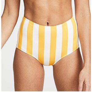 Solid & Striped NWT Ginger Striped Bikini Bottoms